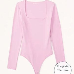 Abercrombie & Fitch seamless squareneck bodysuit